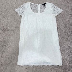 FOREVER 21 white floral dress